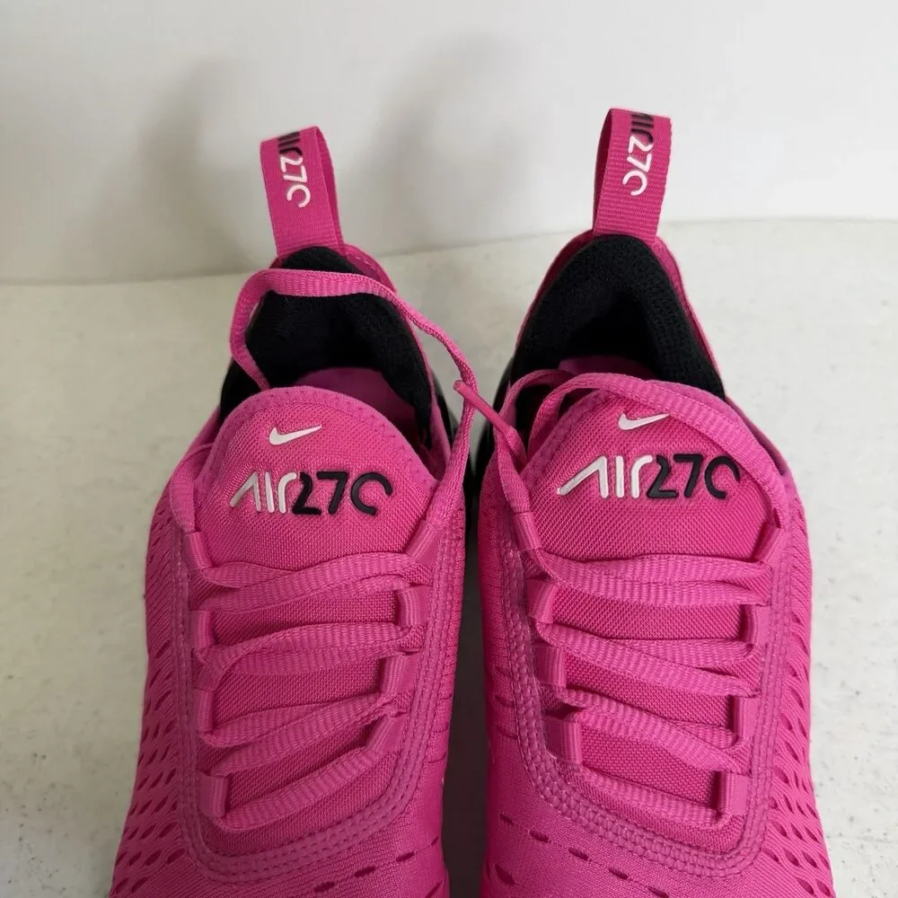 Nike Air Max 270 GS Pink Mesh Shoes